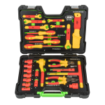 JBM SET DI UTENSILI CON ISOLAMENTO CHE CORRISPONDE AGLI STANDARD VDE-26 PZ