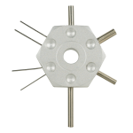 ESTRATTORE DI TERMINALI CON 6 CONNETTORI JBM