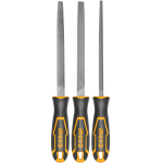 SET 3 LIME 200MM PER ACCIAIO INGCO