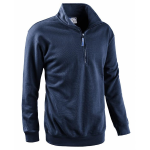 FELPA MEZZA ZIP SMASH BLU NAVY SOCIM