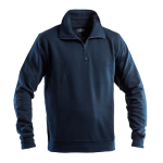 FELPA ZIP CORTA BLU P&P LOYAL