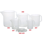 CARAFFA PLASTICA 1L CORCOS