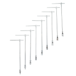 JBM SET DI 9 CHIAVI A BUSSOLA CON IMPUGNATURA A T 7-19MM