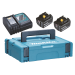 KIT 2 BATT 5.0AH 18V +CARICAB DC18RC MAKITA