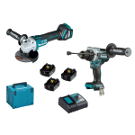 KIT TRAP. DHP486+ SMER.DGA513+ 3 BATT. 5AH MAKITA