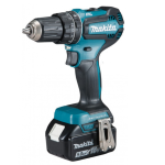TRAPANO AVVIT. PERCU.18V COMPLETO DI 2 BATTERIE MAKITA