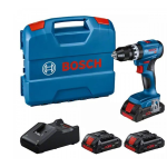ROBERT BOSCH TRAPANO A BATTERIA GSB18V-45, 3x BOSCH