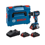 ROBERT BOSCH TRAPANO AVVITATORE A BATTERIA GSR18-2Li 3x2Ah BOSCH