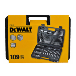 SET 109 PEZZI PER FORARE ED AVVITARE DEWALT