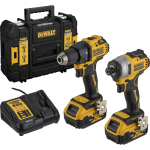 DEWALT KIT AVVITATORE DCD 708+DCF809 2 B.18 5AH