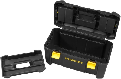 ESSENTIAL 19 TOOLBOX PLASTIC LAT STANLEY