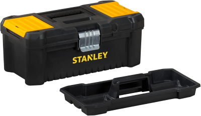 ESSENTIAL 12.5 TOOLBOX PLASTIC LAT STANLEY