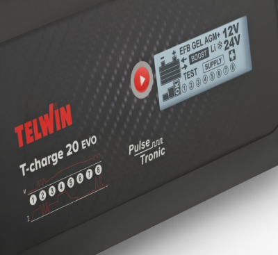 CARICABATTERIE T-CHARGE 20 EVO 12V/24V TELWIN