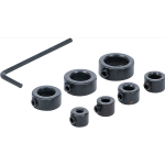 SET 8 PEZZI,COLLARI PER REGOLAZIONE PROF.FORO BGS