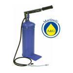 A&G MARTINELLI POMPA MANUALE A BARILE PER GRASSO 8 kg