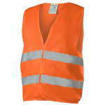 GILET ROAD ARANCIO FLUO NERI