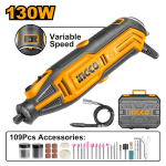 MINISMERIGLIATRICE 130W +ACC. INGCO