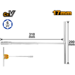 CHIAVE A T 17mm INGCO