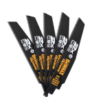 ROBERT BOSCH 5 lame sega universale 2x multi 152mm DEWALT