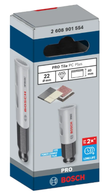 Sega a tazza PRO Tile PC Plus, 22 mm, HS