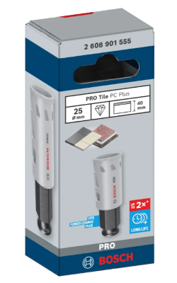 Sega a tazza PRO Tile PC Plus, 25 mm, HS