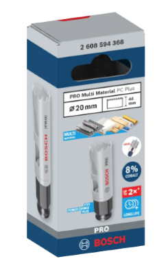 Sega a tazza PRO Multi Material PC Plus, 20 mm