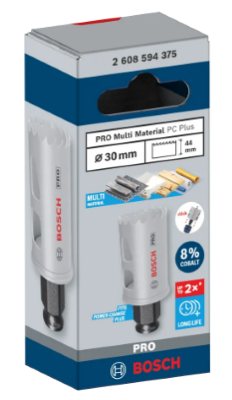 Sega a tazza PRO Multi Material PC Plus, 30 mm