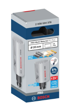 Sega a tazza PRO Multi Material PC Plus, 35 mm