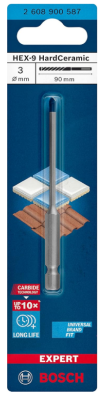 Punta Expert HEX-9 HardCeramic Ø3x90 mm