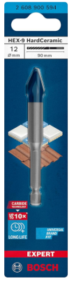 Punta Expert HEX-9 HardCeramic Ø12x90 mm