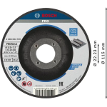 Mola da taglio PRO Metal, 115x2,5x22,23 mm