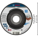 Mola da taglio PRO Stone, 115x2,5x22,23 mm
