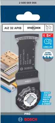Lama per utensile multifunzione PRO AIZ 32 APIB, 32 x 50 mm, 5pz