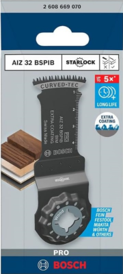 Lama per utensile multifunzione PRO AIZ 32 BSPIB, 32 x 50 mm, 1pz