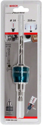 Adattatore Power Change Plus per seghe a tazza PRO Multi Material PC Plu