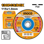 SET DISCHI ABRASIVI PER METALLI 100PZ.INGCO