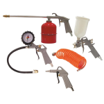 SET 5 ACCESSORI PER COMPRESSORE MISTRAL