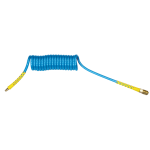 SPIRALFLEX TUBO ASP.AZZURRO CON RACCORDI 10X6,5 12 MT