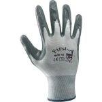 GUANTO NYLON BIANCO/NERO NITRILE