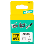 PUNTI 6MM 2000 PZ WOLFCRAFT