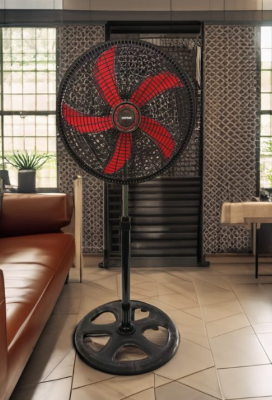 WESTIM SPA VENTILATORE INDUSTRIALE 45CM 5 PALE ROSSE ZEPHIR