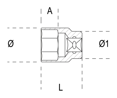 BETA BUSSOLE ESAGONALI 3/4 A 27