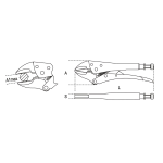 BETA PINZE GRIP GANASCE CONCAVE 300