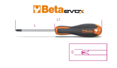 BETA GIRAVITI PH GR0 EVOX 4,5X80