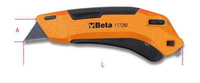 CUTTER LAMA RETRATTILE DI SICUREZZA BETA