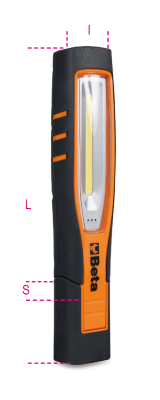 LAMPADE SNOD.2 LED 1000LM RICAR.WIRELESS BETA
