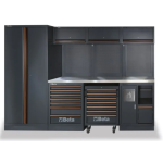 BETA ARREDI PRO 3MT PIANO INOX + ARMADIO