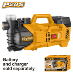 MOTOPOMPA BATT.20V INGCO