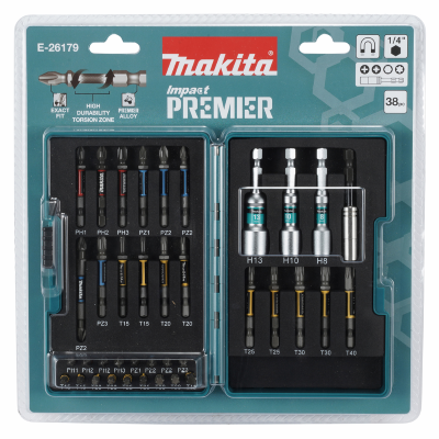 KIT INSERTI IMPACT PREMIER 38PZ MAKITA