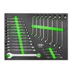 MODULO EVA CON 25 CHIAVI COMBINATE E PIEGATE JBM
